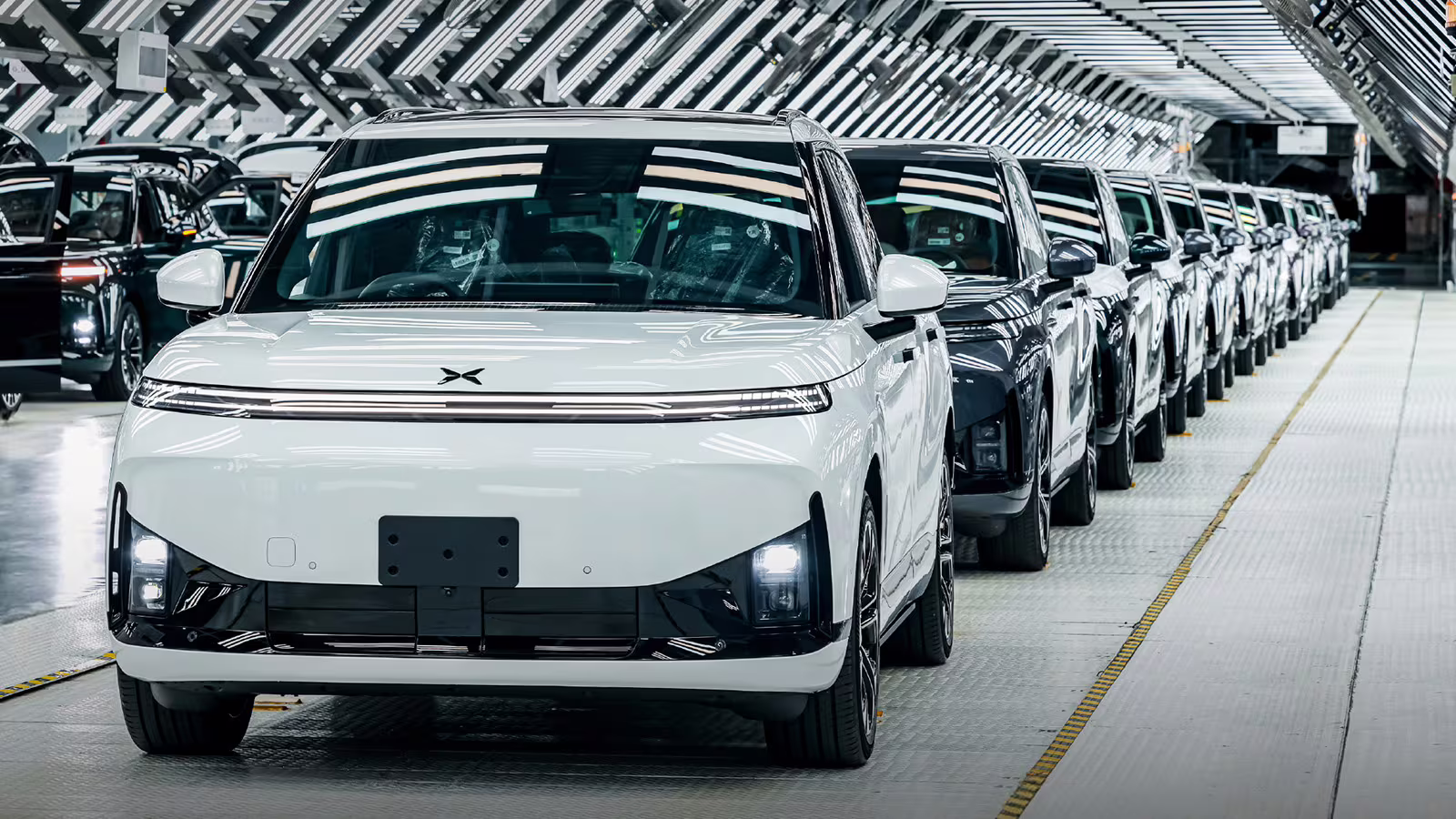 Xpeng G9L Starts RHD Production for 64 Global Markets