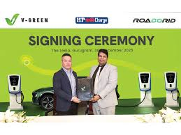 V-GREEN RoadGrid EV Charging Partnership to Expand Fast Chargers in India