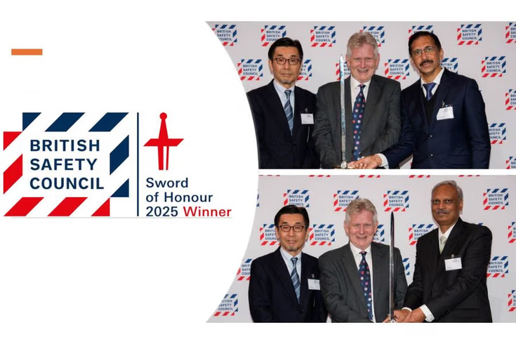 Apollo Tyres Wins British Safety Council Sword of Honour 2025