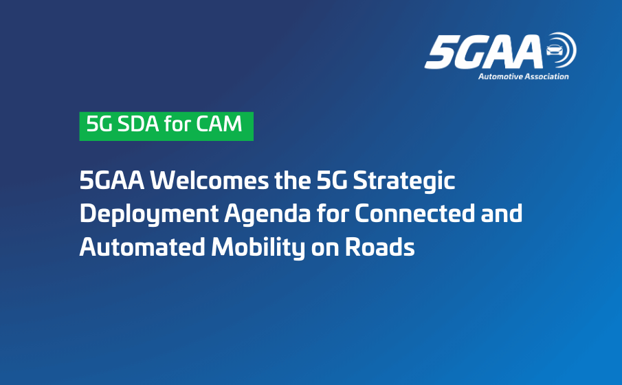 5GAA 5G Strategic Deployment Agenda for Connected Mobility