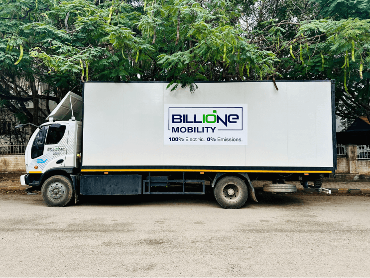 BillionE Mobility $25 Million Electric Truck Funding in India